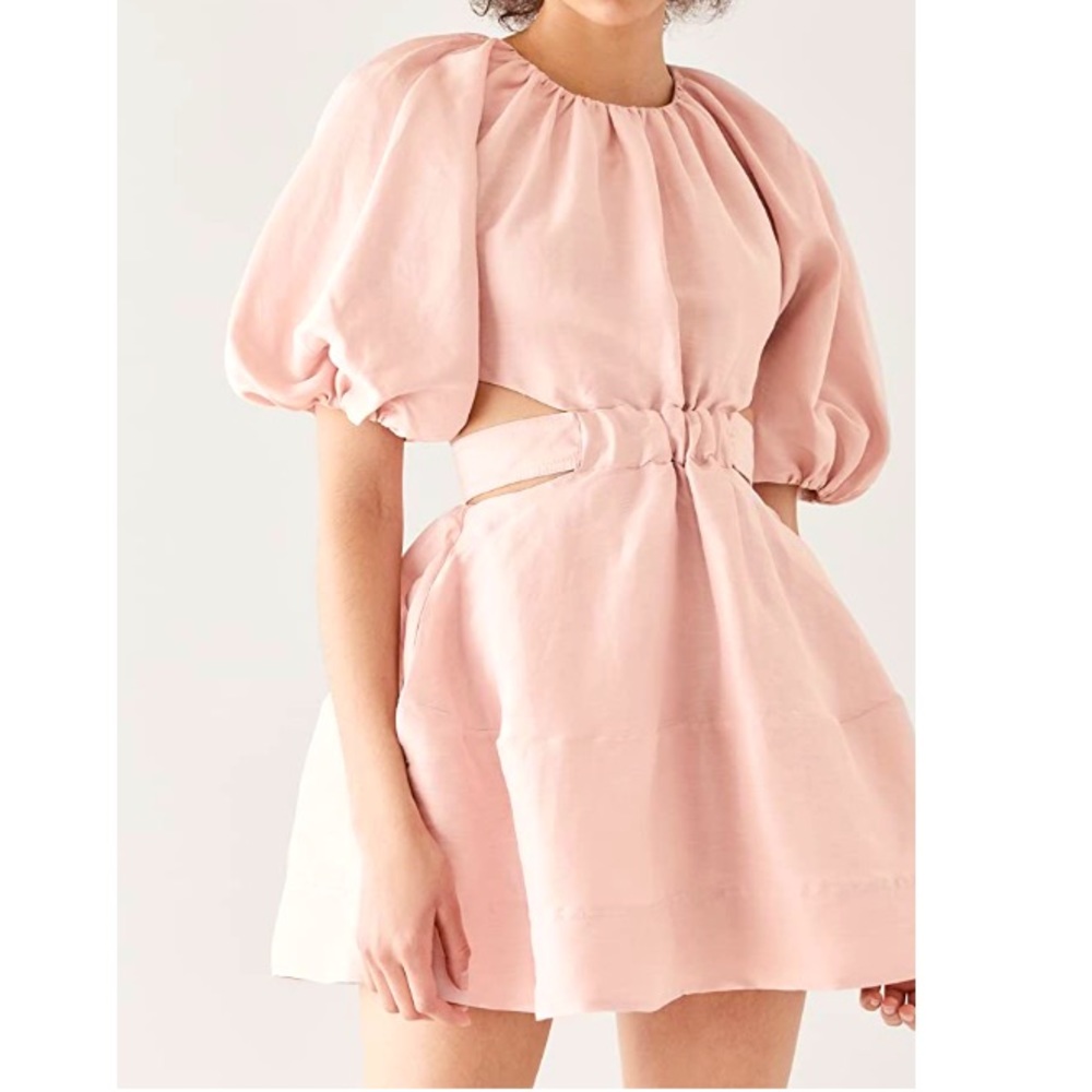 Aje Psychedelia Mini Cut Out Dress NWT